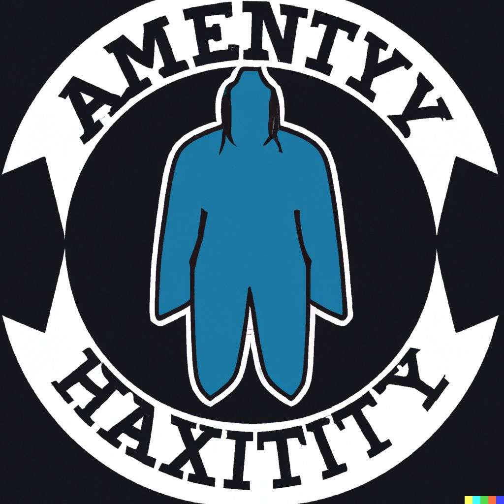 a representation of anxiety, NHL team emblem design